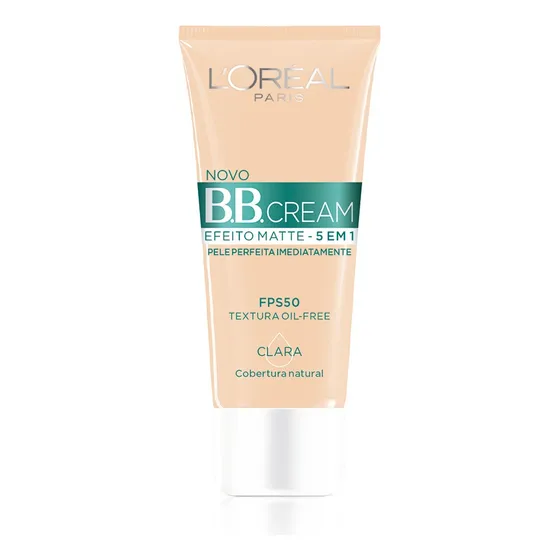 BB Cream Efeito Matte Cor Clara Fps50 L'Oréal Paris
