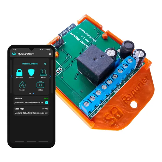 Módulo Comunicador Alarma Ip Wifi Universal Mysmartalarm