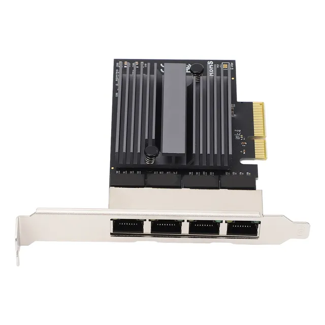 Tarjeta De Red Gigabit Ethernet De 4 Puertos, 8 Indicadores