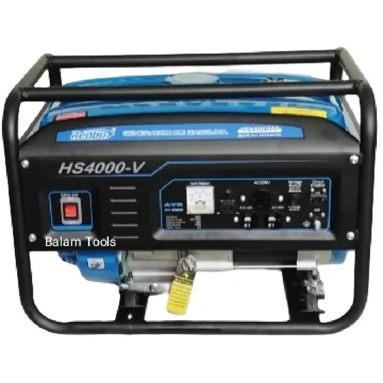 Generador Eléctrico 4,000 Wats 110 / 220 Volts Redbo 7hp 