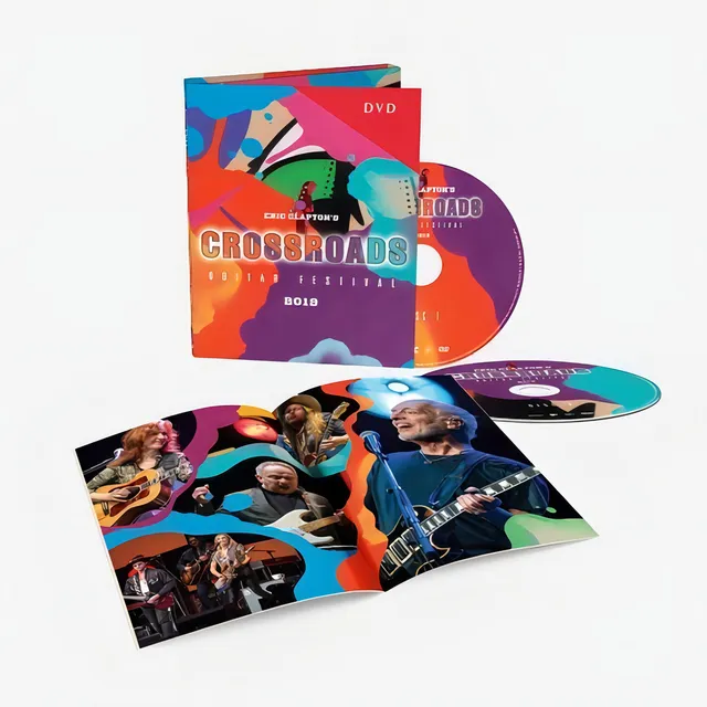 Eric Clapton Crossroads Guitar Festival 2019 Dvd Doble
