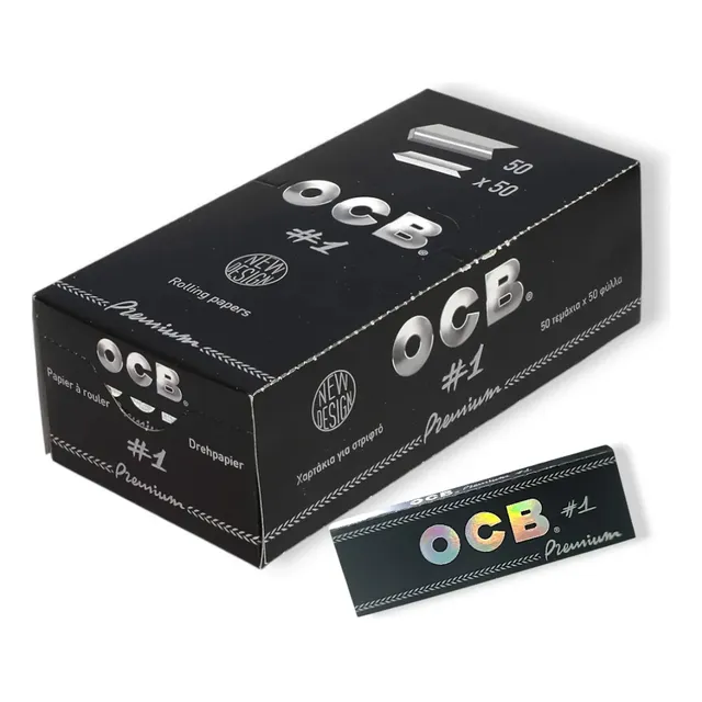 Rolling Paper Ocb Caja 50 Pquete 50 Hojas 70mm Tienda Chacao