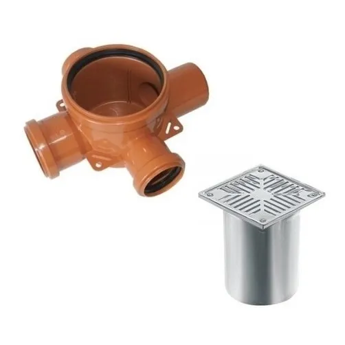 Pileta De Patio Awaduct 3 Entradas 40x63 Y Porta Reja