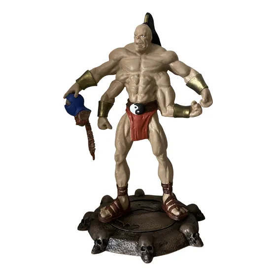 Boneco Goro Mortal Kombat 23 Cm Artesanal Colecionável