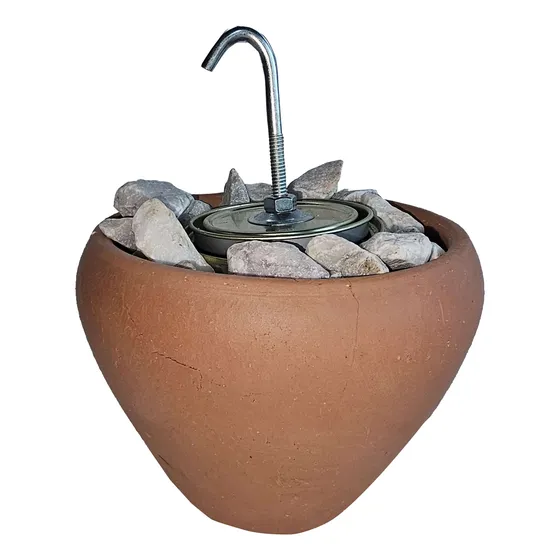 Fogón Bioetanol Aquario 15cm Diám Apto  Interior O Exterior