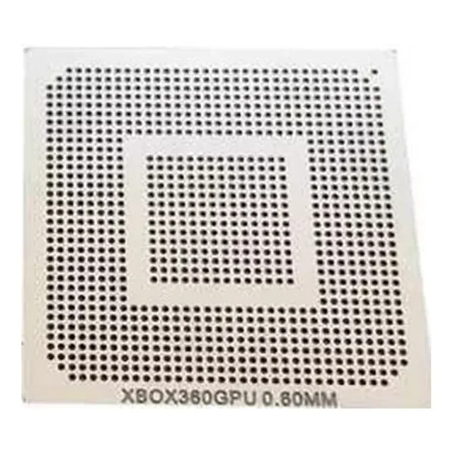 Stencil Xbox 360 Gpu 0,6mm Calor Direto Bga Reballing