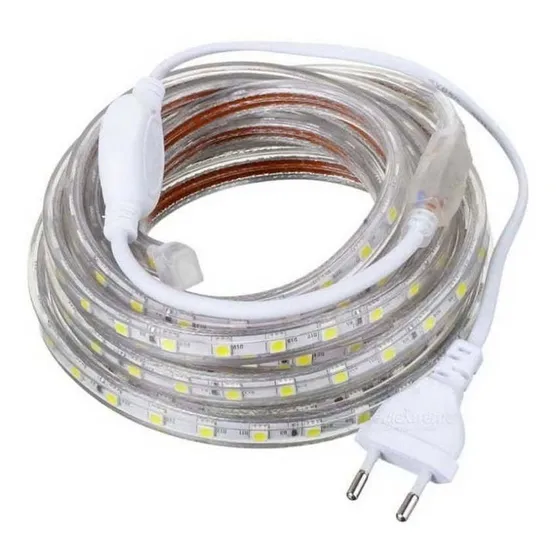 Fita Led Ligação 110v Direto Branco Quente Kit 20m Complet