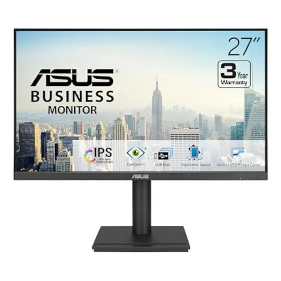 Asus Monitor De Negocios 1080p De 27&quot;
