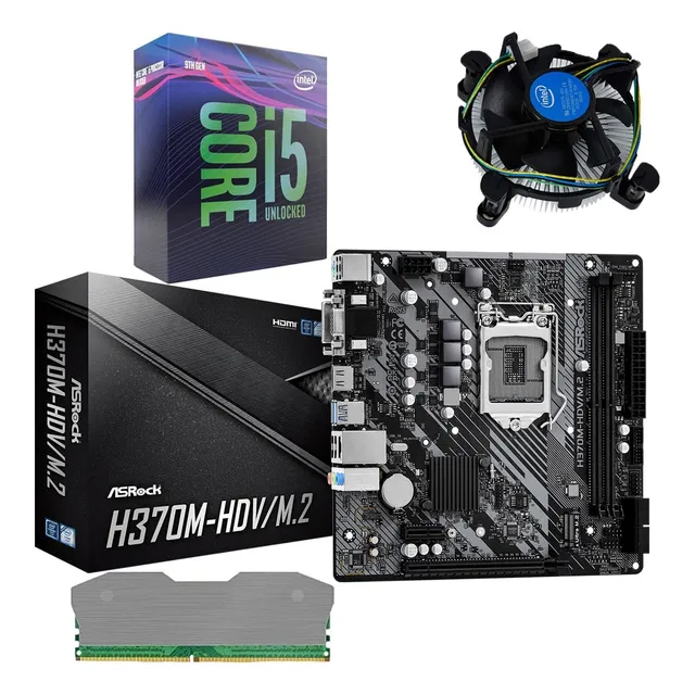 Combo Board H310m Procesador Intel Core I5 9400f Ram 16gb Pc