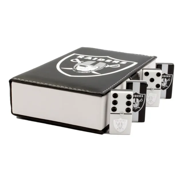 Dominó Raiders De Oakland, 100% Acrílico. Estuche Tipo Libro