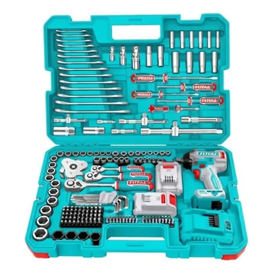 Kit Llave Impacto 20v 550nm+ Herramientas 172 Piezas Total