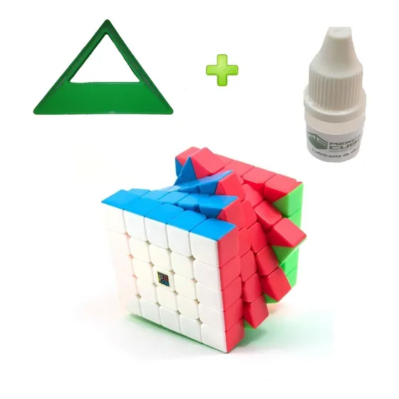 Cubo Magico Moyu Meilong 5x5x5 Sin Pegatinas Speed + Set