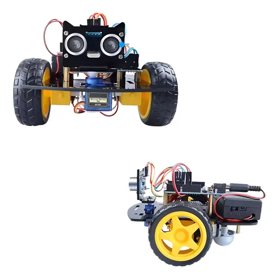 Kit Auto Ultrasonico Stem Education Para Ensamblar Juguete