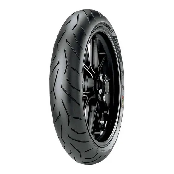 Pneu dianteira para moto Pirelli Supersport Diablo Rosso II sem câmara de 110/70 R17 H 54 x 1 unidade