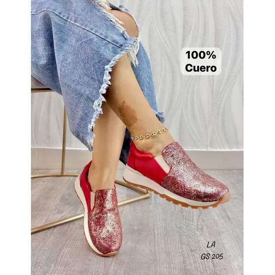 Zapatos De Damas Casuales Cuero Nueva Coleccion