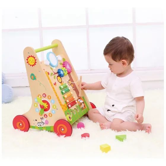 Caminador 2 En 1 Classic World Color Madera