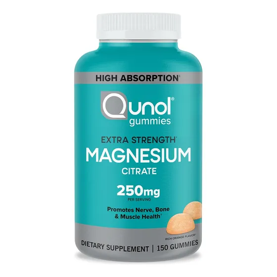Citrato De Magnesio Y Quinol, 250 Mg, Extra Fuerte, 150 Gomi