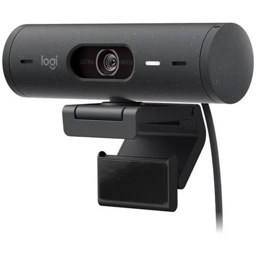 CAMARA WEB LOGITECH BRIO 500 GRAPHITE AMR 960-001412 COLOR NEGRO