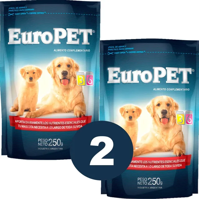 Alimento Energetico Complemento Vitamina Perro X 2 Paquetes