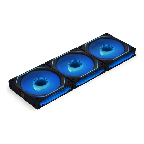 Ventilador Lian Li Uni Fan Sl-infinity 120, Pacote Triplo Co