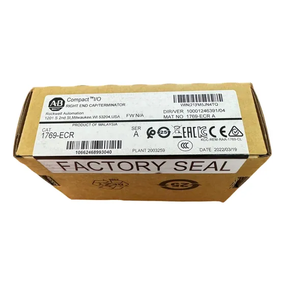 1769-ecr Allen Bradley Terminador Derecho Compactlogix