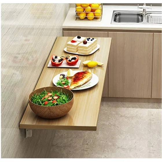 Mesón De Pared Plegable Mesa Auxiliar Cocina