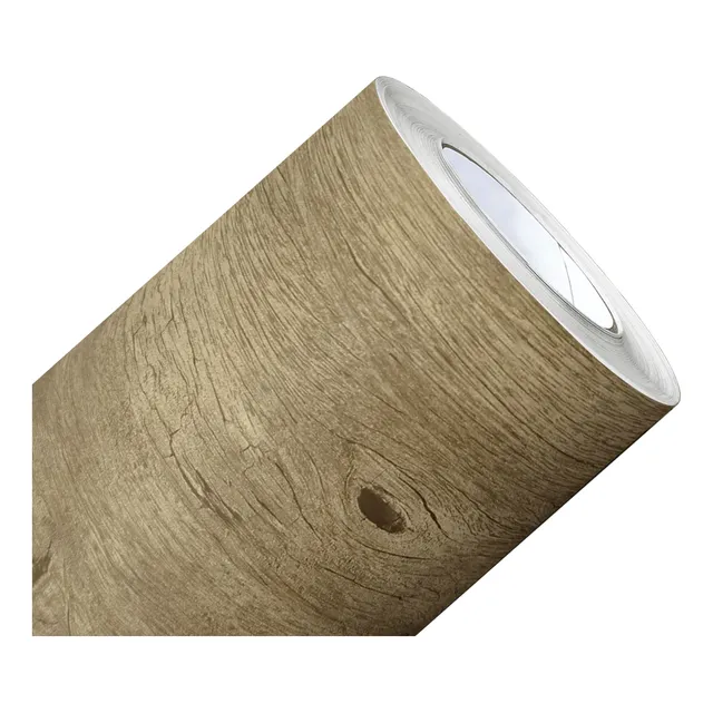 Adesivo Madeira Envelopamento Papel De Parede Impermeável