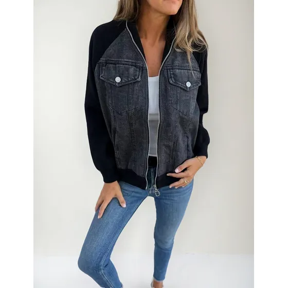 Campera Corta Chic Bogota Dama Rocco S Al 3xl Modelo 43b006