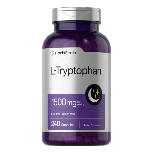 Suplemento Horbäach L-triptófano 1500 Mg 240 Cápsulas