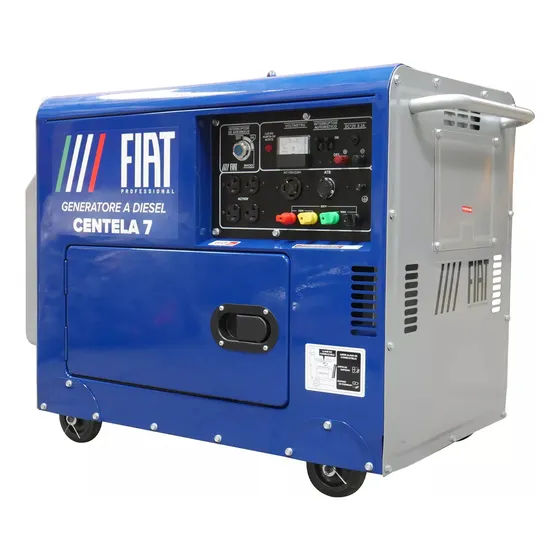 Generador A Diesel Cerrado 7kva 13hp C/sist De Transf. Autom