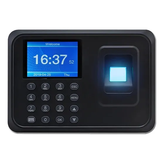 Reloj Checador Biometrico Huellas Control De Asistencia