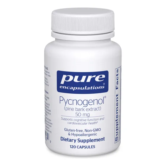 Suplemento Pure Encapsulations Pycnogenol 50 Mg 120 Cápsulas