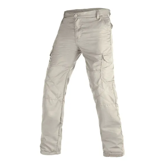 Calça Cargo Tática Militar Masculina Poly Reforçada Caqui
