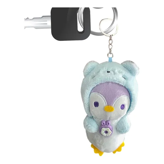 Pingüino Relleno Llavero De La Felpa Del Pingüino Pingüino C