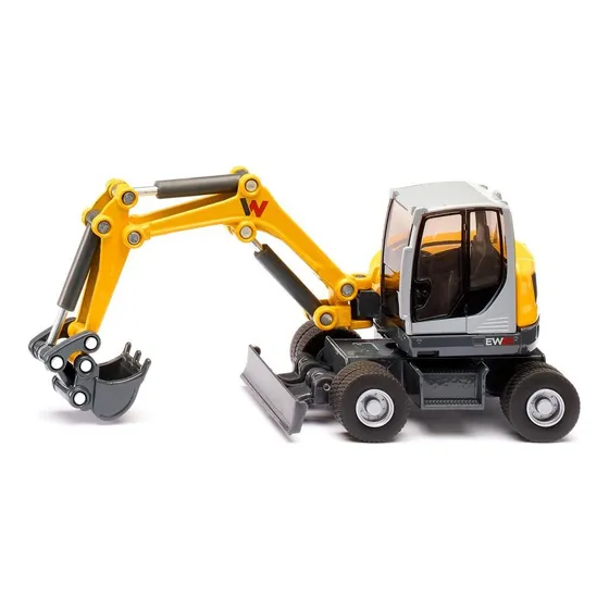 Excavadora Wracker Neuson Ew65 Escala 1:50 Metal Siku 3560 Color Amarillo
