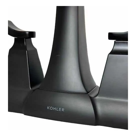 Kohler  Llave Mezcladora Negro Mate Ridgeport Black Matte
