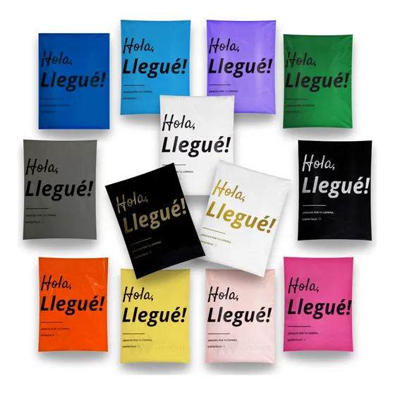 Bolsas E Commerce Hola Llegue 40x50 Nº3 X50u Calidad Premium