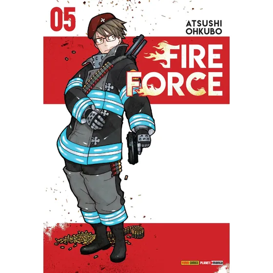 Fire Force Vol. 5, de Ohkubo, Atsuchi. Editorial Panini Brasil LTDA, capa mole em português, 2019