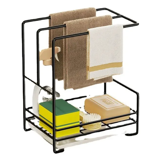Estante Escurridor Colgador De Toalla Multiples Usos Sujeto