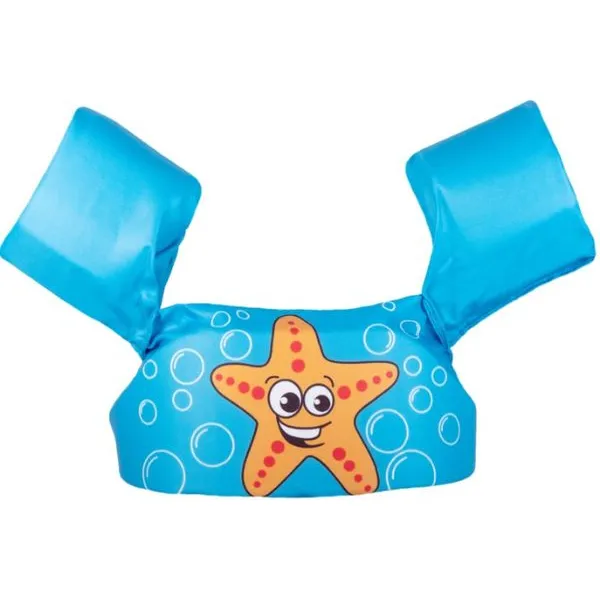 Chaleco Flotador Salvavidas Niños Con Alitas Piscina Rígido