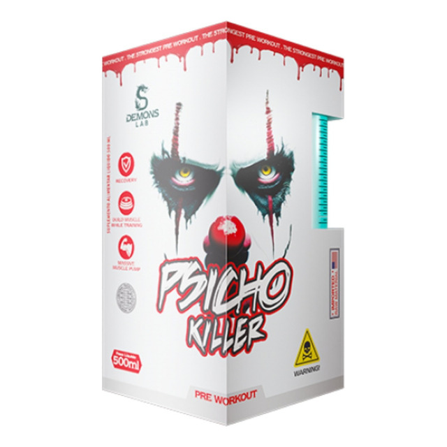 Psicho Killer Demons Lab 495ml Líquido Fruit Punch Sabor Suco De Frutas Psicho Killer Demons Lab 495ml Líquido Fruit Punch Sabor Suco De Frutas