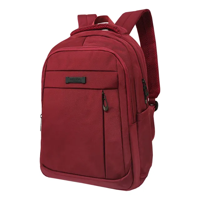 Mochila Ejecutiva Kossok Zeku - Laptop - Calidad Premium Color Rojo