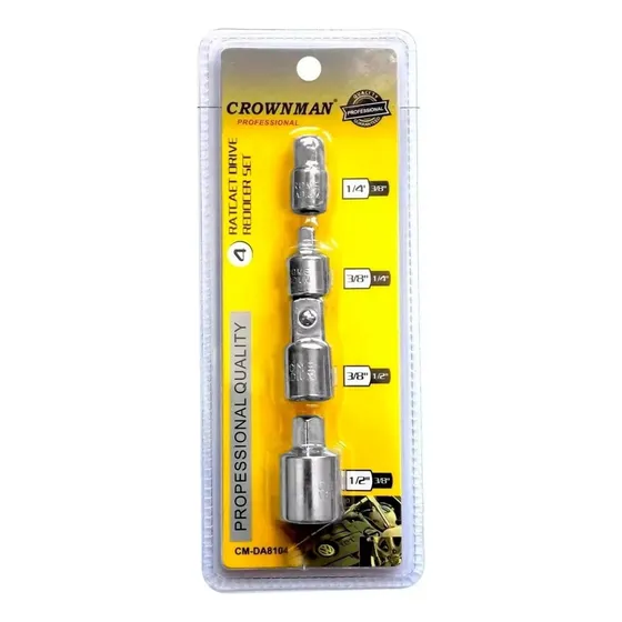 Adaptador Para Dados (chicharra) 3/8 - 1/2 -1/4  (4piezas)