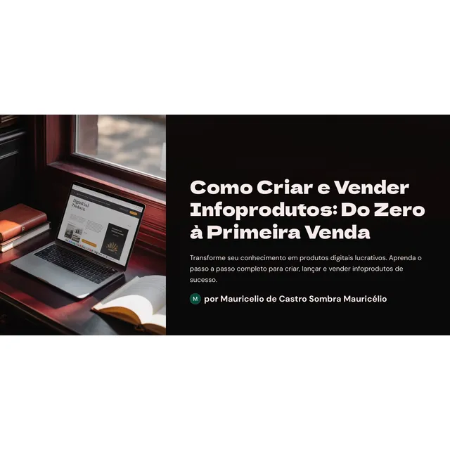 Como Criar E Vender Infoprodutos Do Zero À Primeira Venda