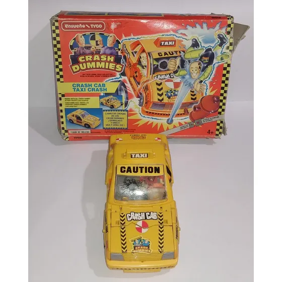 Vehiculo De Prueba Crash Dummies Taxy Ensueño Tyco Año 1991