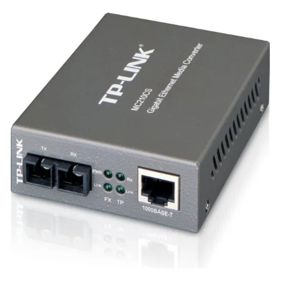 Tp-link Convertidor De Medios Mc210cs, 15.000 M 1000base-fx