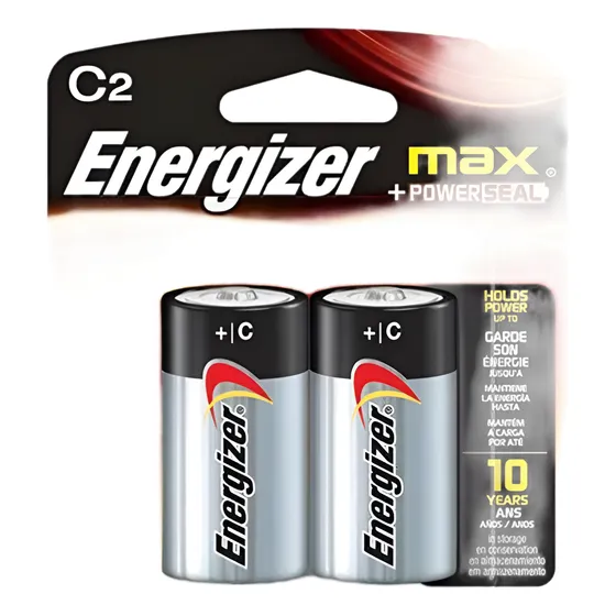 Baterias Alcalinas Energizer Max Cx2