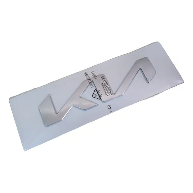 Kia, Logo Emblema Cromado, 13x3cms