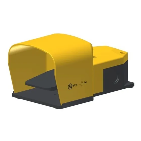 Interruptor Pedal Seguridad - Pedalera Industrial Kap-se2c