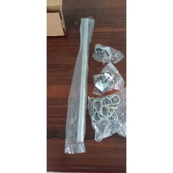 Perchero Acero Inox Con Fijadores